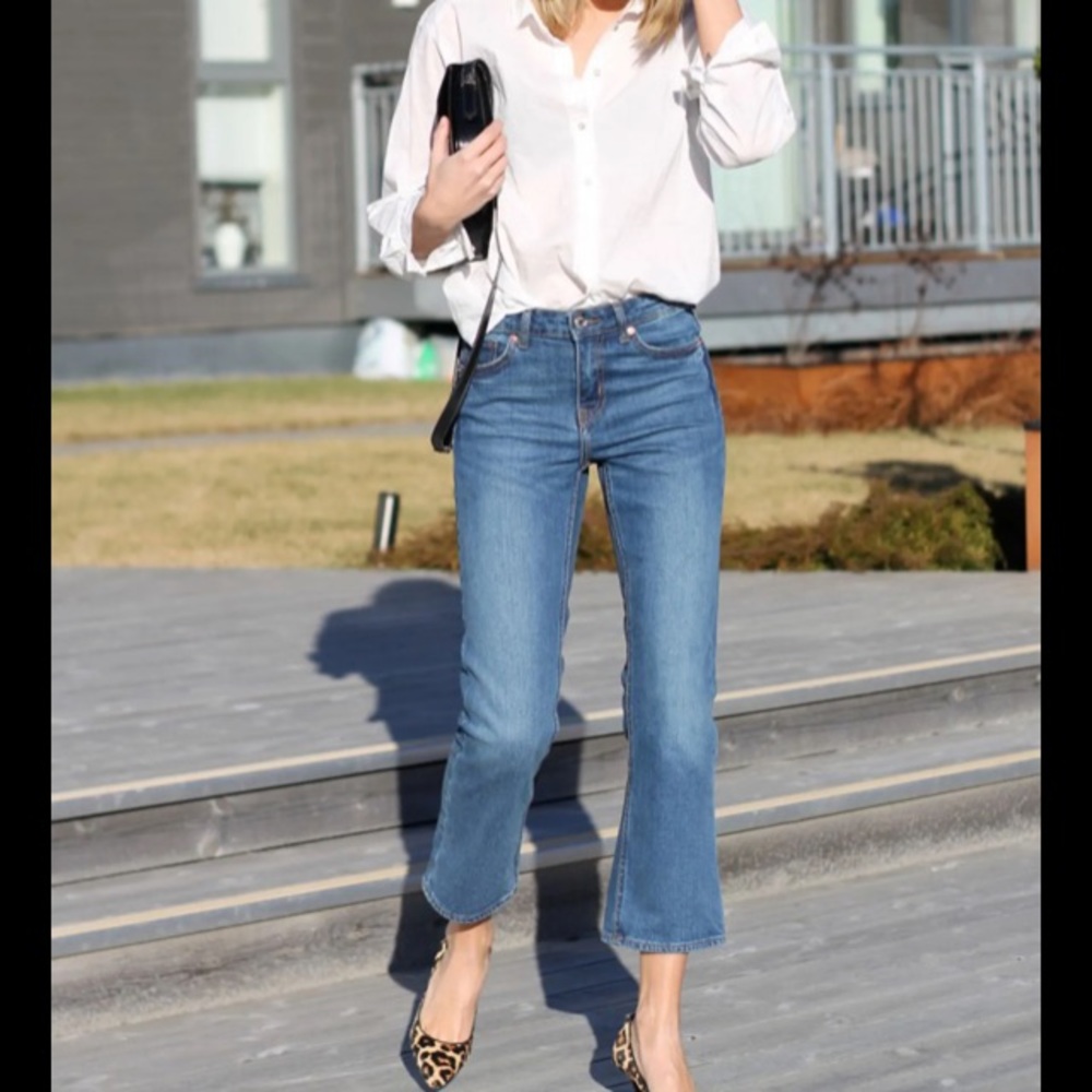 Dark wash Stella McCartney jeans, made in Italy